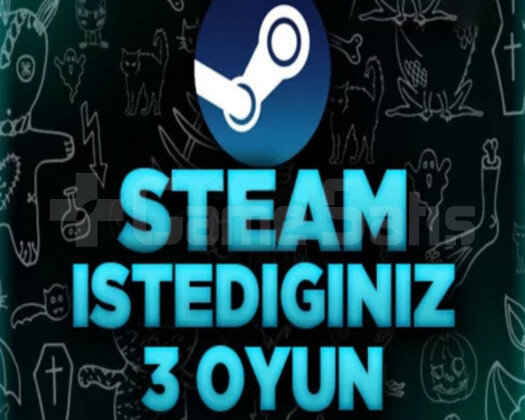 İSTEDİĞİNİZ 3 ADET OYUN GARANTİ + DESTEK