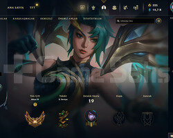 TR Gold 4 | 7 Kostüm - 24 Hero | LoL Hesap