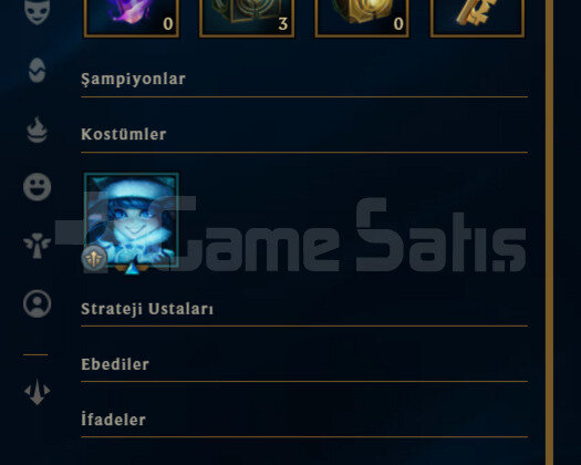 TR Zümrüt 4 | 1 Kostüm - 13K Mö | LoL Hesap