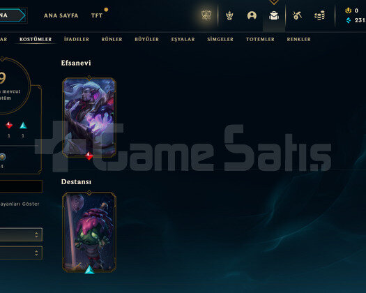 TR 72 WR Elmas 2 | 9 Kostüm 42 Hero | LoL Hesap