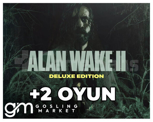 Alan Wake 2 Deluxe Edition + 2 OYUN + Garanti