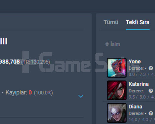 TR 100WR 6 MAÇTA Z1-D4 MMR P3 BOL SKİN 20K MÖ ACC