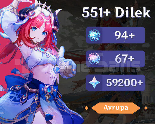 EU | AR49 | 551+ DILEK | 59200+ Köken 67 + 94 Wish