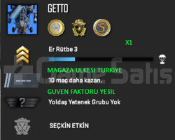 3 MADALYA | CSGO PRIME | MAGAZA TR YESIL FAKTOR