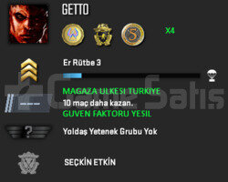 3 MADALYA | CSGO PRIME | MAGAZA TR YESIL FAKTOR