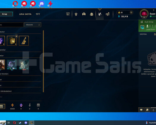 ELLE KASILDI TR 30LVL UNRANKED 26K ÖZ EPOSTA ONYSZ