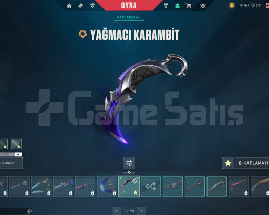 YAĞMACI KARAMBİT/IŞIK MUHAFIZ/KÖKEN EPOSTA HESAP
