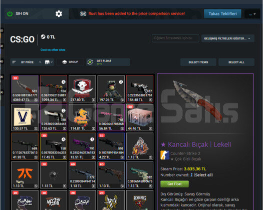 6.500Lira Envanterli FULL HESAP