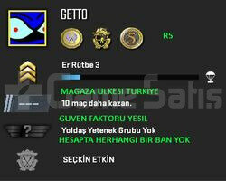 3 MADALYA | CSGO PRIME | MAGAZA TR YESIL FAKTOR