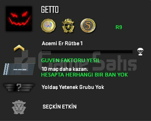 3 MADALYA | CSGO PRIME | GUVEN FAKTORU YESIL