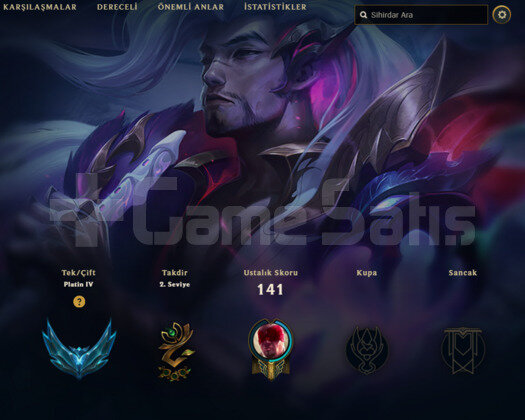 TR 5 MAÇTA PLAT 4 21 KOSTUM MAİNLİK HESAP