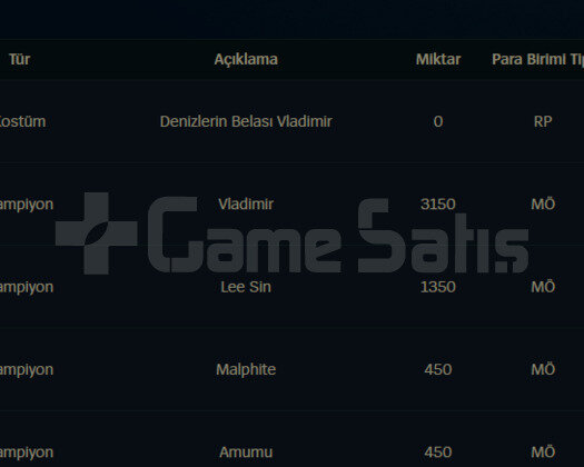 TR SADECE 6 WİNLE G2 Z3-Z4 MMR 30K M.Ö ACC!!