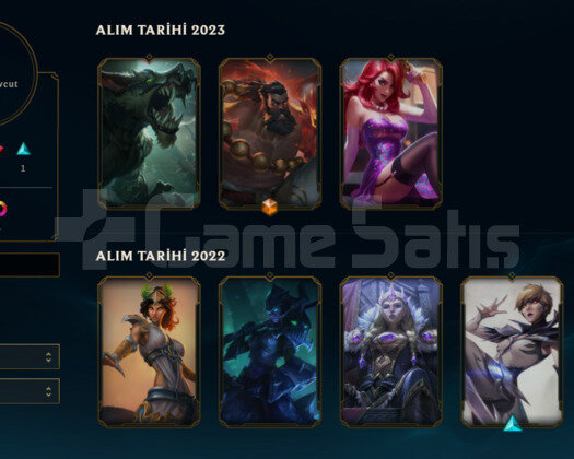 TR SADECE 7 WİNLE D3-D4 MMR 64WR Z3 BOL KOSTÜM ACC