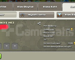 15 LEVEL TÜRKİYE 1453 KLANI BAŞKENT 7