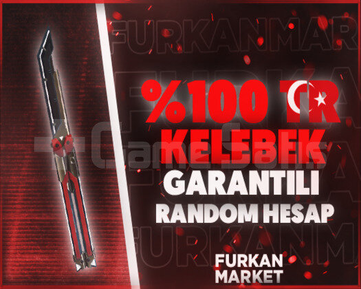 ULTRA VİP TR SUNUCU KELEBEK GARANTİLİ RANDOM HESAP