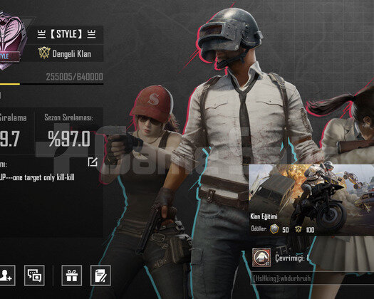 9.4 SV PUBG KLAN İSİM DEĞİŞTİRME AKTİF