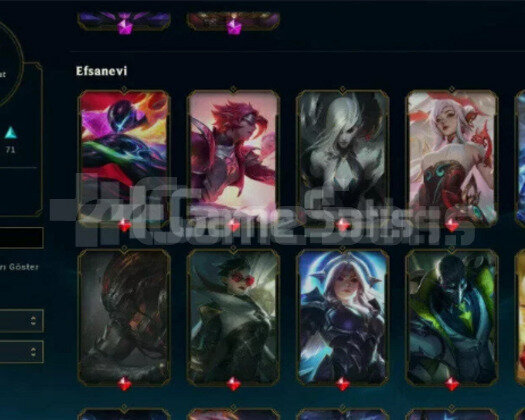 TR EUW / 40-120 LVL / 15-125 ARASI KOSTÜM AÇIKLAMA