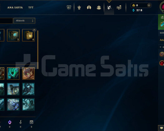 30 LVL 41.000 MAVİ ÖZ UNRANKED HESAP UYGUN FİYAT!