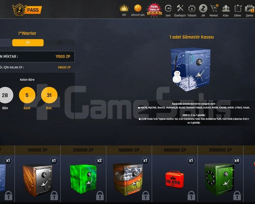 54 LEVEL ZULA HESABI / ANINDA TESLİM