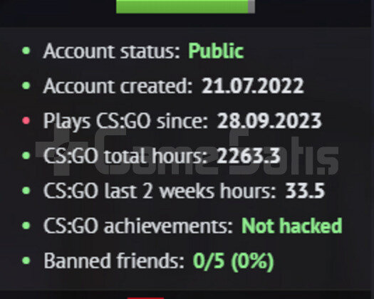 İlk Mailli Faceit 10 LVL 2521 Elo Temiz Hesap