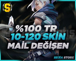 MAİL DEĞİŞEN TR SERVER 10-120 SKİN RANDOM