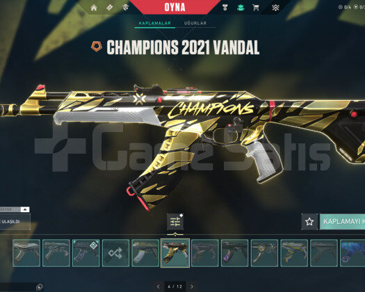 CHAMPİONS 2021 SETLİ 10 VANDAL 10 BIÇAKLI ACC!