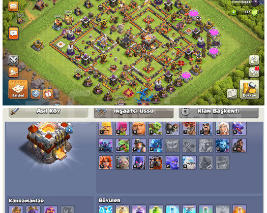 TH 11 MAX | 135 LEVEL | EŞSİZ KÖY
