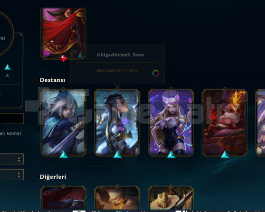 TR 8 WİN İLE Z3 D2-MASTER MMR BOL SKİN ACC!! +43LP