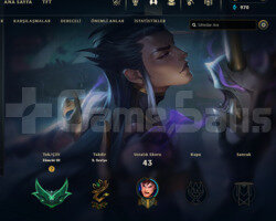 TR 8 WİN İLE Z3 D2-MASTER MMR BOL SKİN ACC!! +43LP
