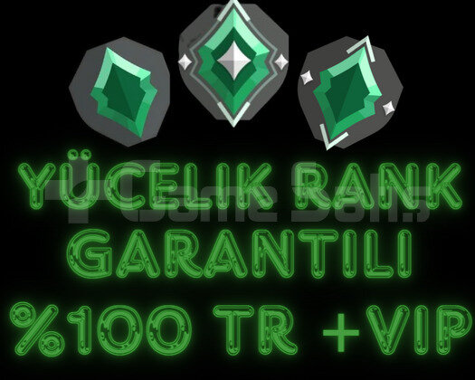 TR VIP+ SKİNLİ YÜCELİK RANK HESAPLAR