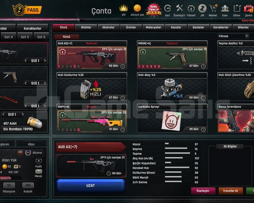 64 LEVEL ZULA HESABI