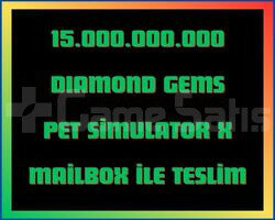 15B Gems Pet Simulator X