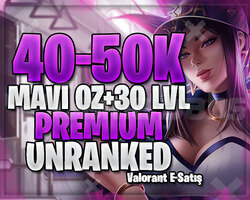 TR-EUW KOSTÜM SEÇİMLİ 40K+ MAVİ ÖZ 30 LEVEL FRESH