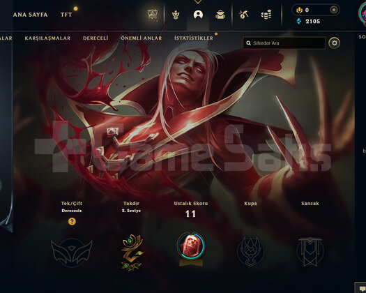 TR Unranked | 22 Hero | LoL Hesap