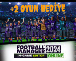 Football Manager 2024 + InGame Editor + Hediye