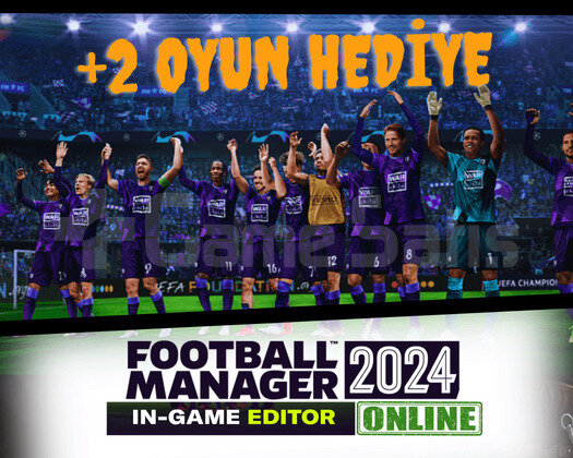 Football Manager 2024 + InGame Editor + Hediye