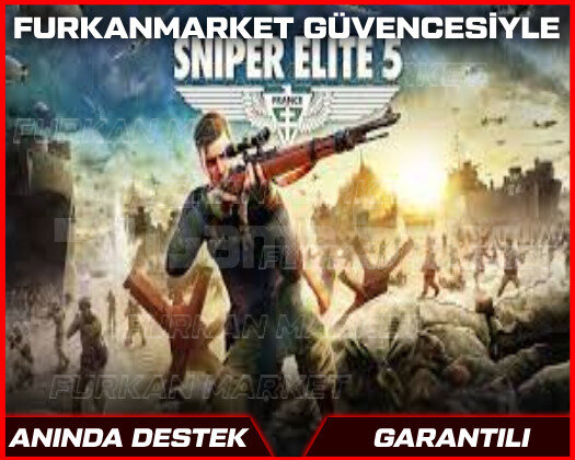 SNİPER ELİTE 5 +SINIRSIZ GARANTİ+SINIRSIZ DESTEK