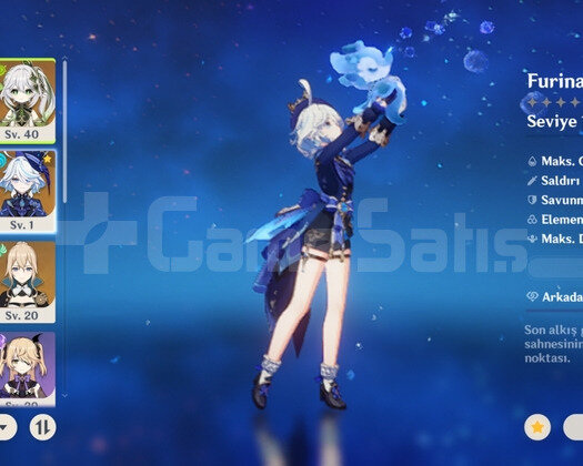 Furina + Ei + Nahida + Kazuha Ar21 +20 wish