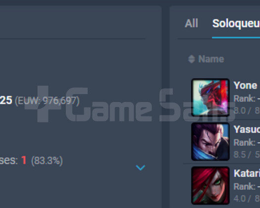 EUW 83WR 5 WİNLE G1 ACC +43LP EMERALD 3 MMR!!