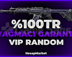 VALORANT 100 TR YAĞMACI GARANTİLİ VİP RANDOM HESA