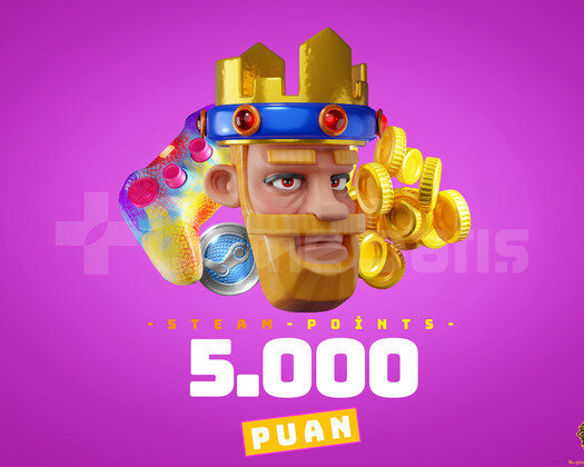 5.000 STEAM PUANI + Garanti