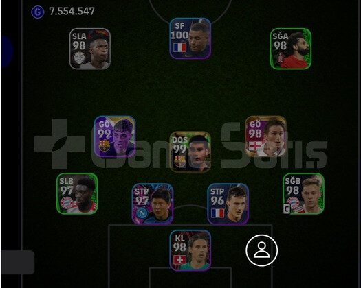 Efootball Güzel takım
