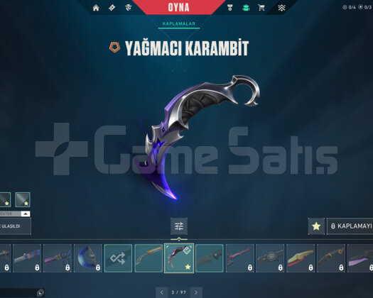 YAĞMACI KARAMBİT/ANOMALİ/ASİL/GAIA EPOSTA HESAP