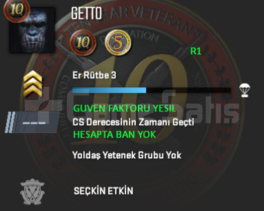 2 MADALYA | CSGO PRIME | YESIL FAKTOR + ARMA3