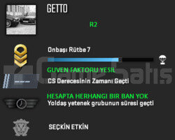 1 MADALYA | CSGO PRIME | GUVEN FAKTORU YESIL