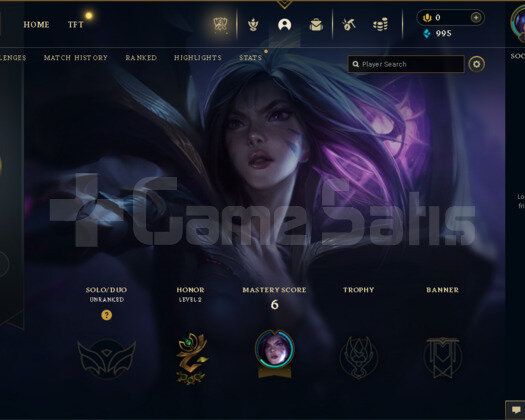 EUW 31 LEVEL UNRANKED HESAP