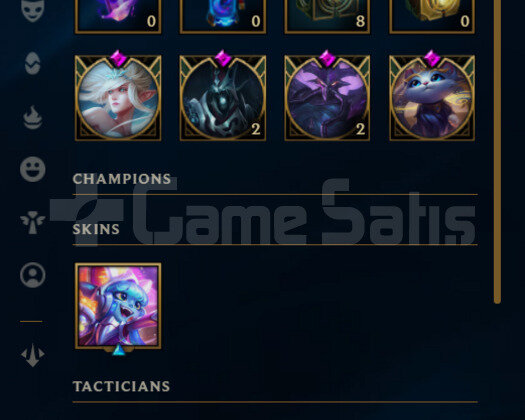 TR Zümrüt 4 | 8 Kostüm - 46 Hero | LoL Hesap