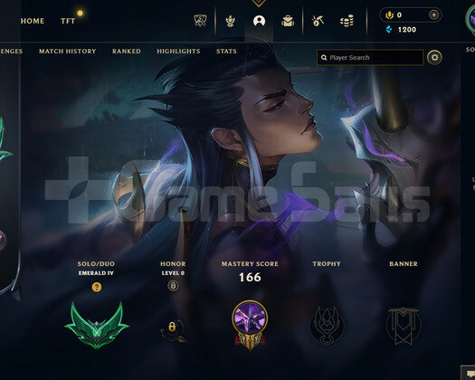 TR Zümrüt 4 | 8 Kostüm - 46 Hero | LoL Hesap