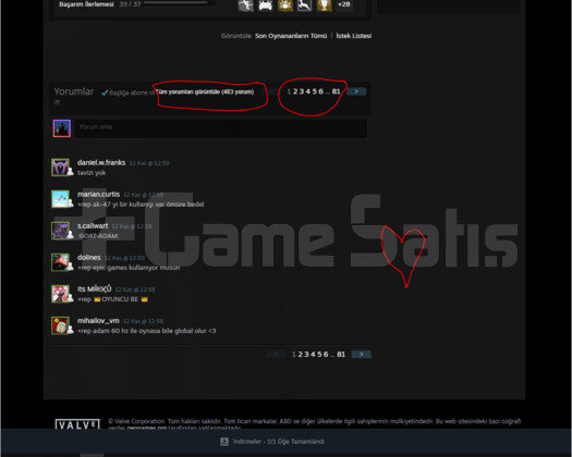 Faceit 10 Level- 7 Madalyalı