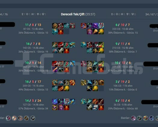 26 WINRATE DEMİR 3 CEHENNEM ELO EU WEST